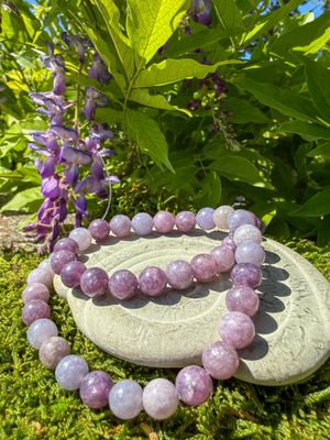 Rang de Lépidolite  8 mm