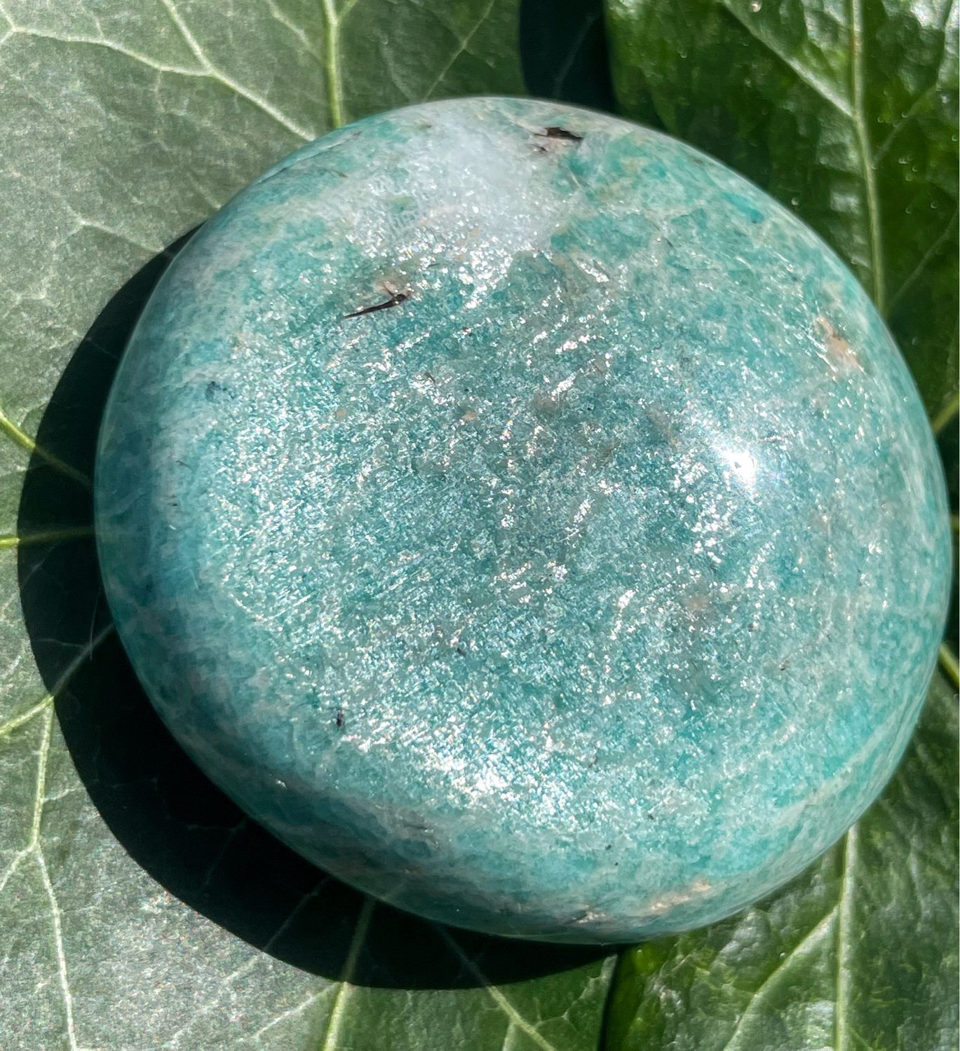 Galet en Amazonite