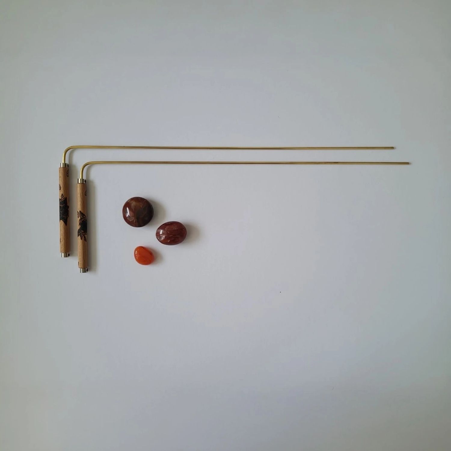 Baguettes de sourcier Baguettes de sourcier "Roses - Amour de la Vie"