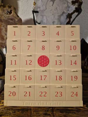 Calendrier de l'Avent lithothérapeutique 2026
