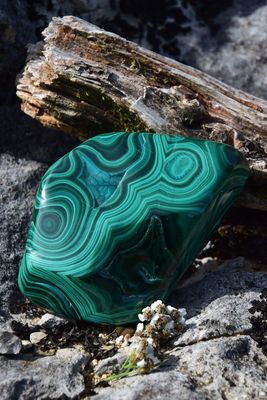 Galet en Malachite à choix