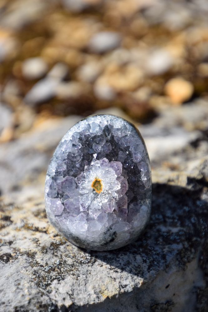 Géode d'Améthyste fleur | mini