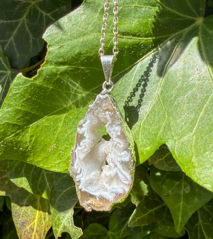 Pendentif en Agate druze à choix