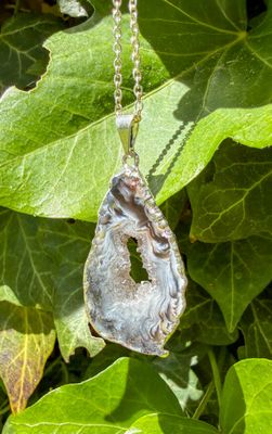 Pendentif en Agate druze à choix
