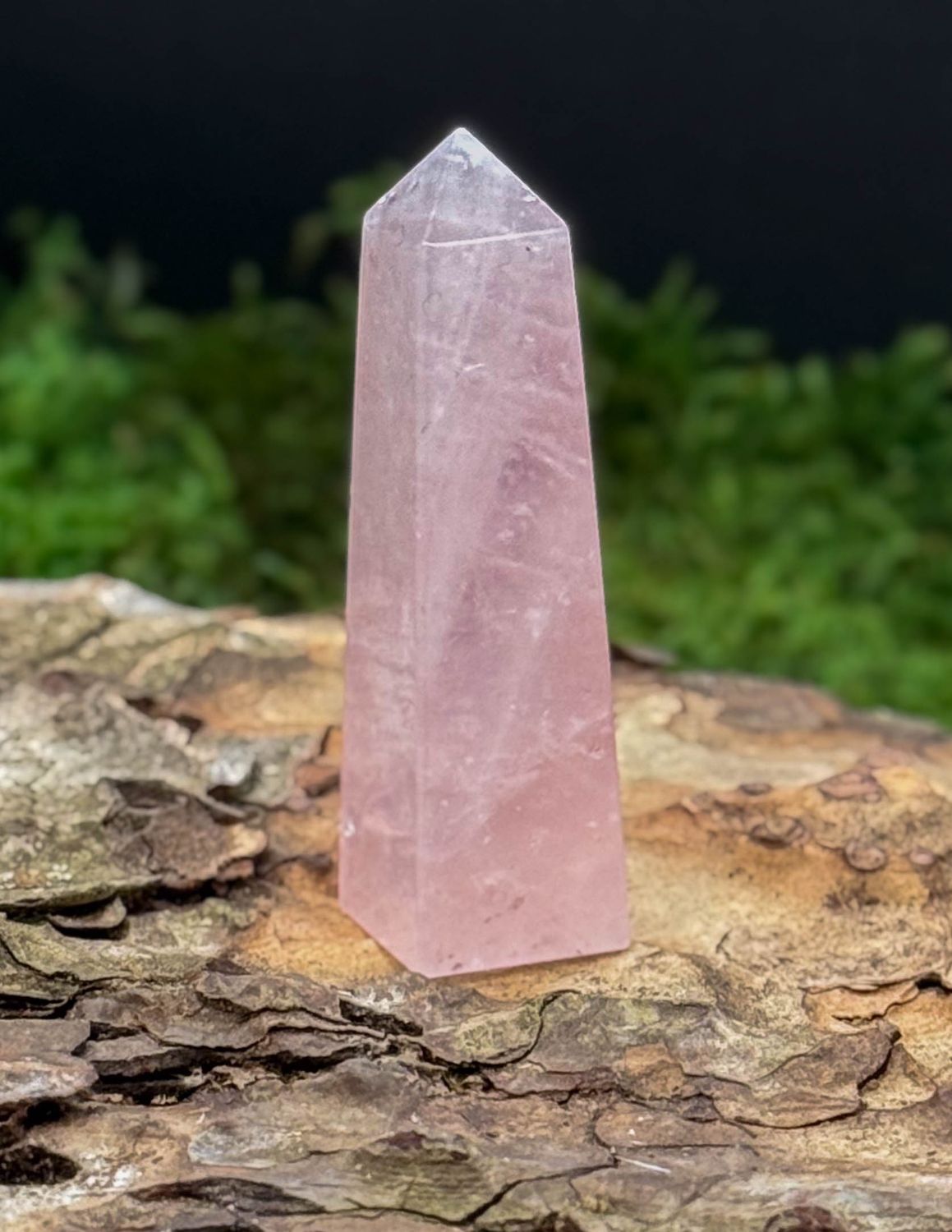 Pointe de Quartz rose Pointe de Quartz rose