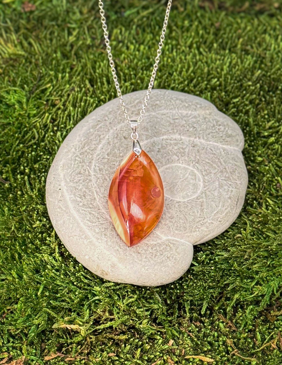 Pendentif en Cornaline