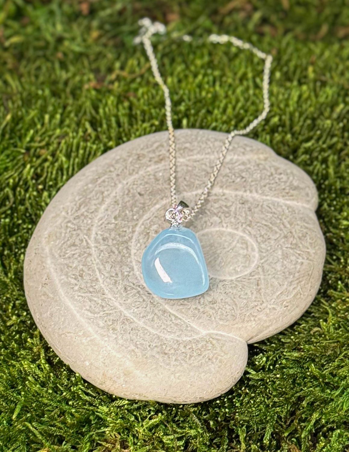 Pendentif en Aigue-marine