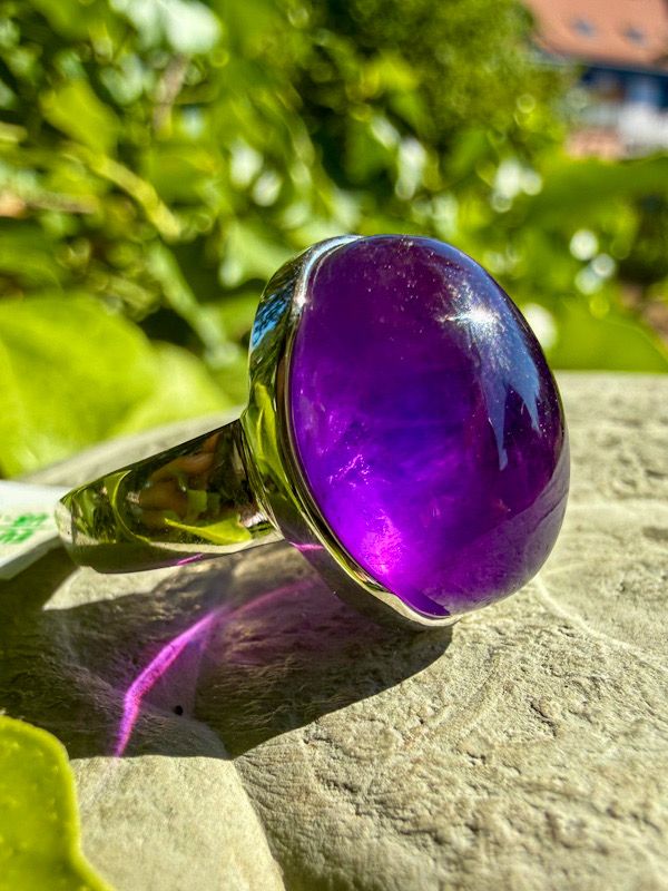 Bague en améthyste