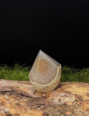 Pointe en Agate semi-brute