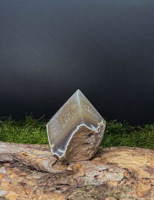 Pointe en Agate semi-brute