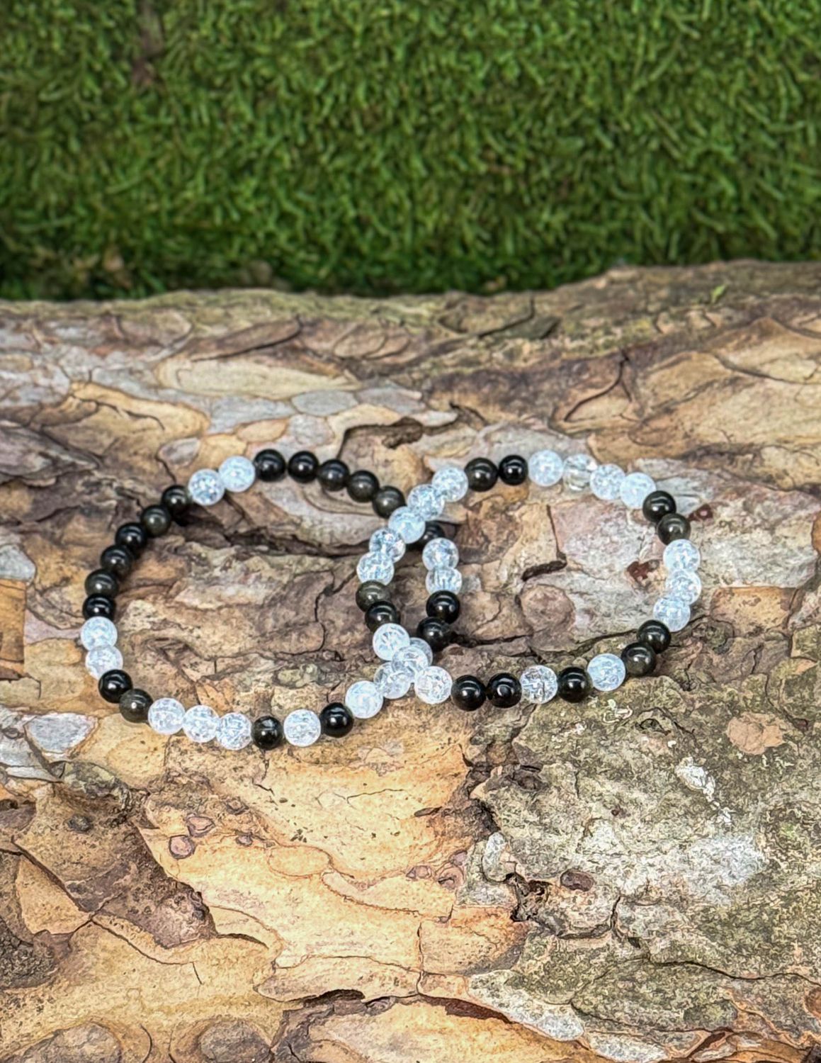 Bracelets de couple " Alignement"