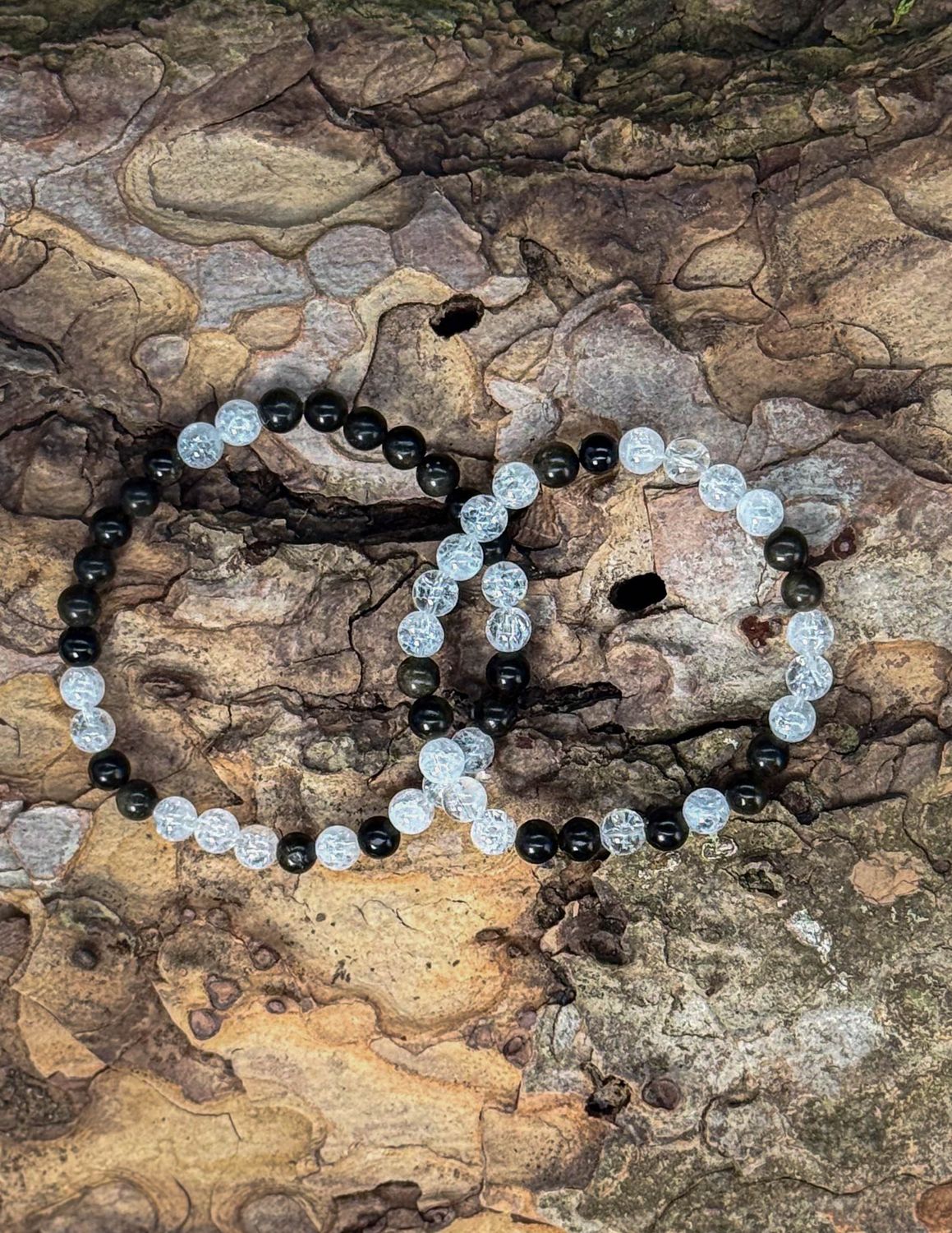 Bracelets de couple " Alignement"