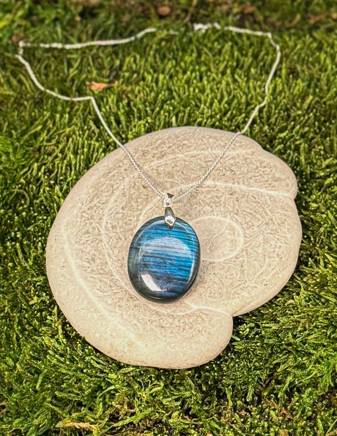 Pendentif en Labradorite