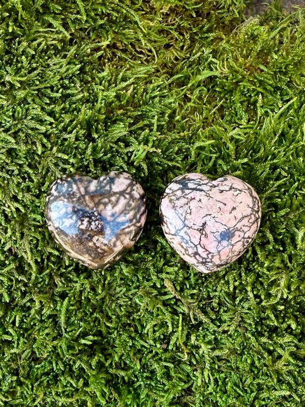 Coeur en Rhodonite | petit