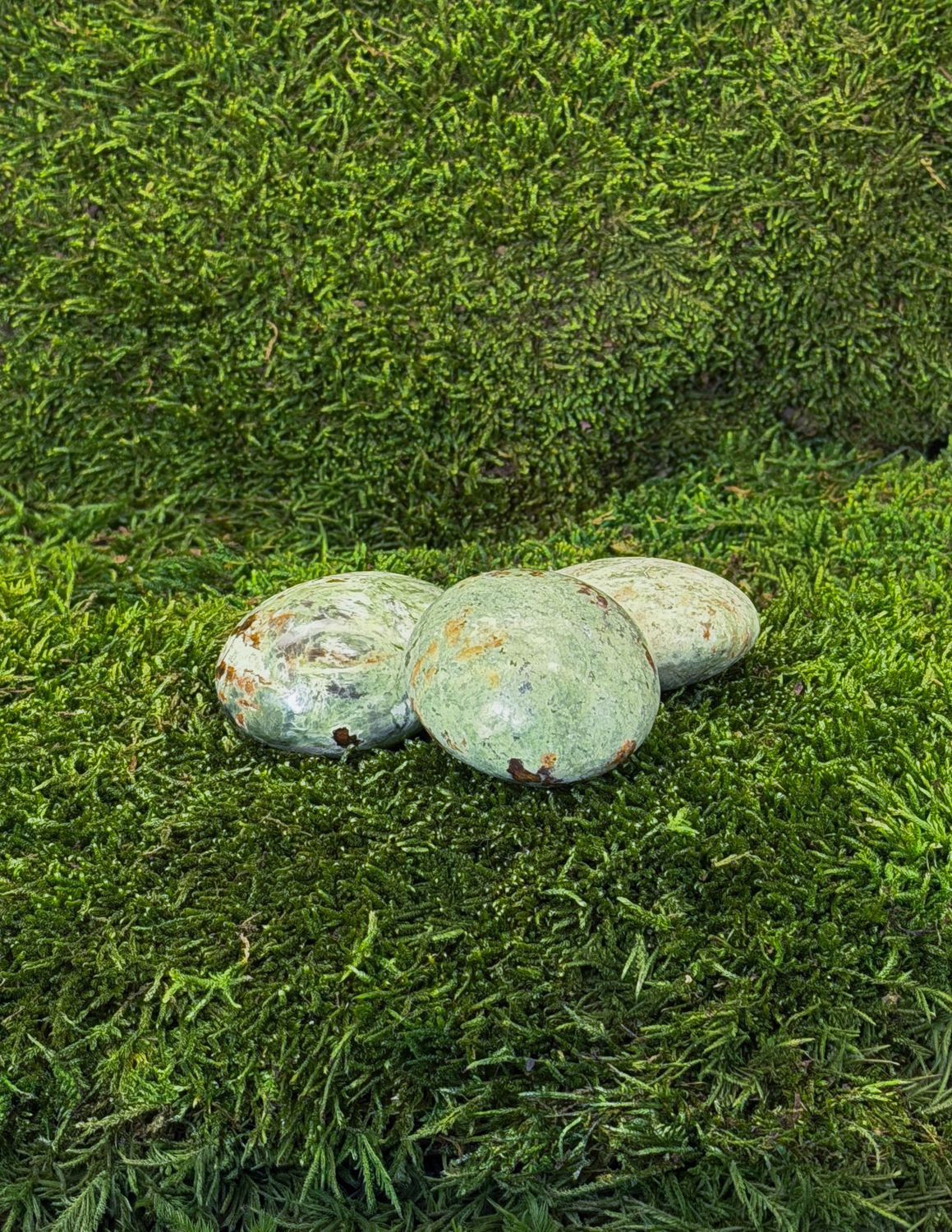 Galet en Chrysoprase