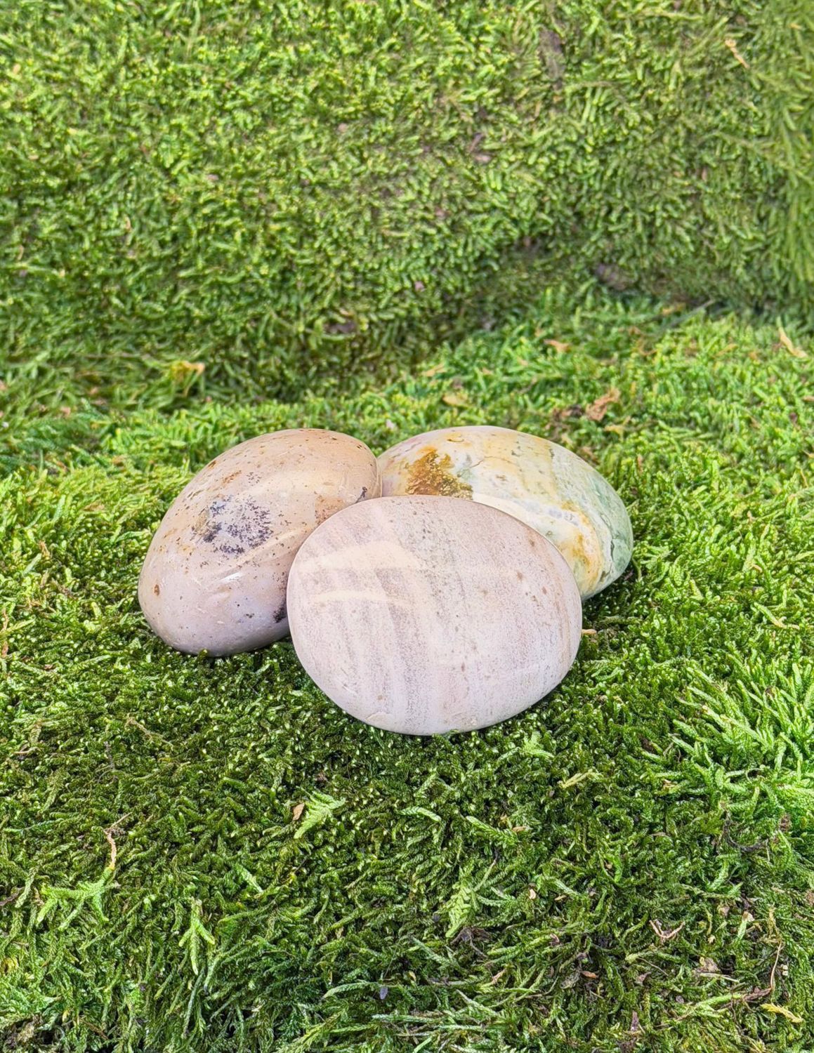 Galet en Jaspe Océan