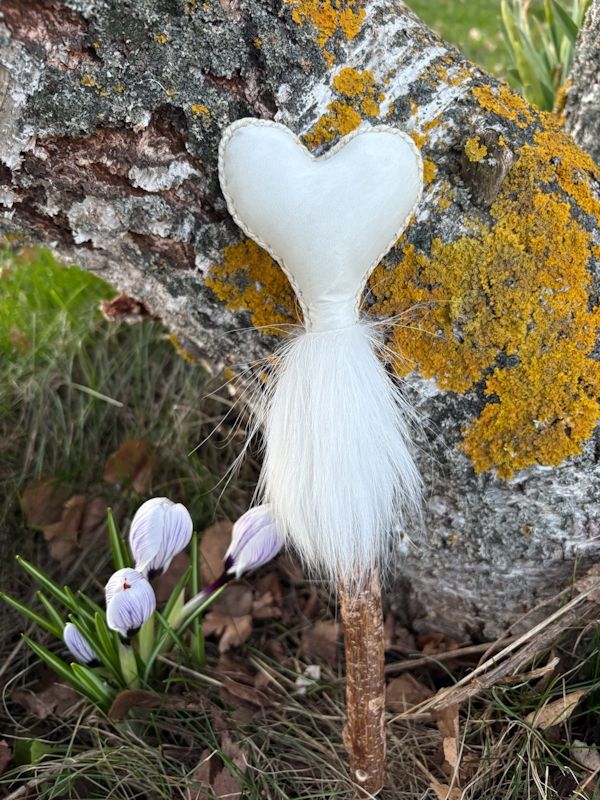 Hochet chamanique en Chèvre et Elan