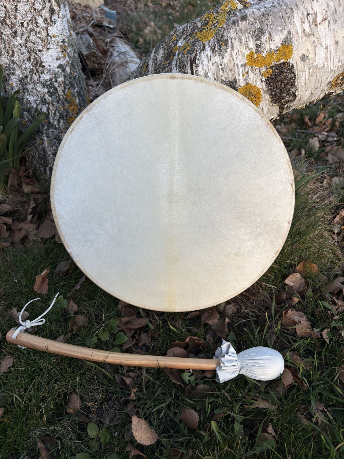 Tambour chamanique en peau de Chèvre
