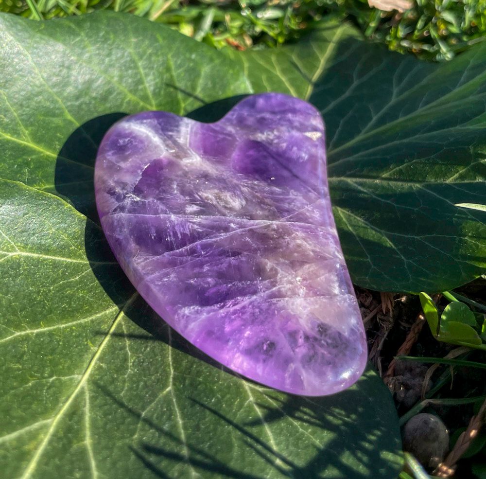 Gua Sha en Améthyste