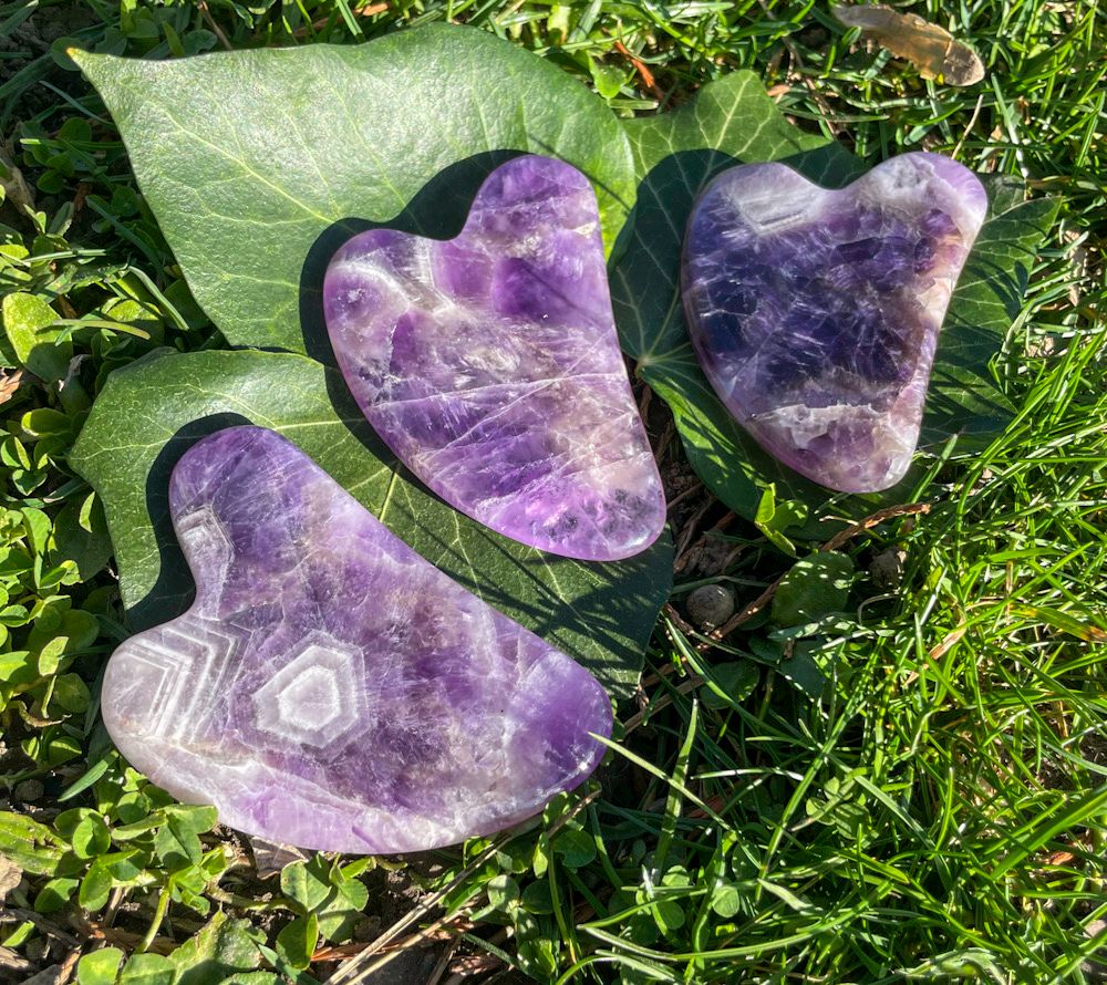 Gua Sha en Améthyste