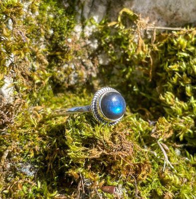 Bague en Labradorite