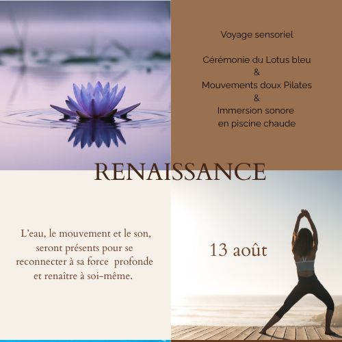 13 août - Renaissance - Voyage sonore aquatique