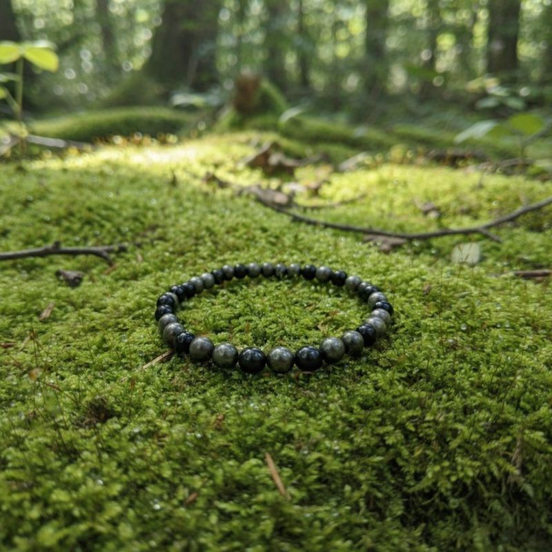 Bracelet "Réussite et Confiance" | Obsidienne dorée &amp; Pyrite