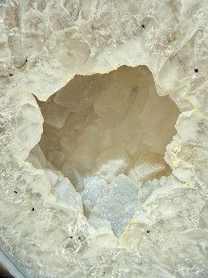 Géode d'Agate sur pied