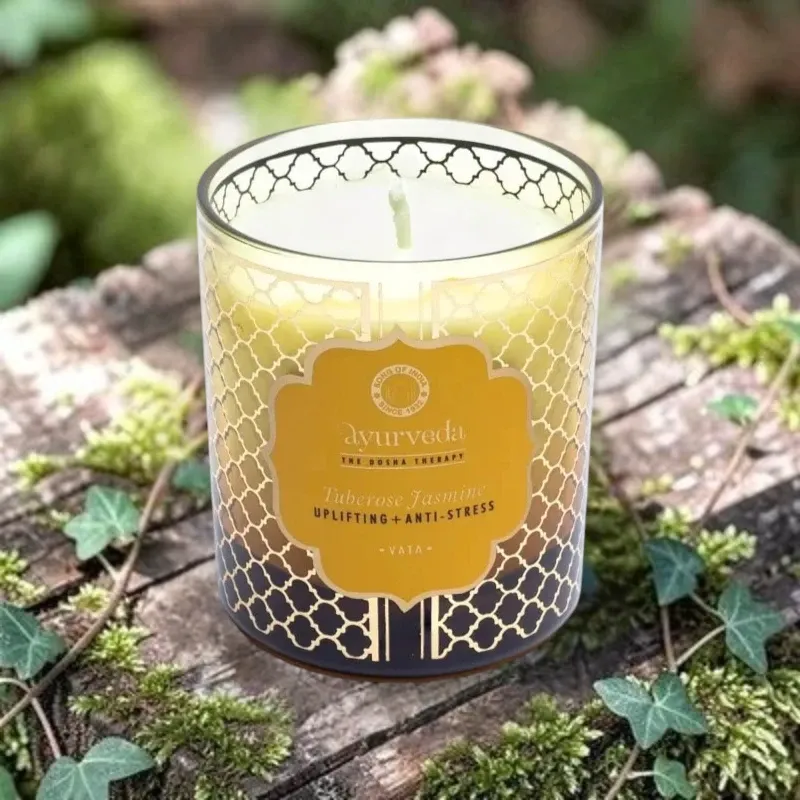 Bougie Ayurveda Vata | Jasmin et tubéreuse