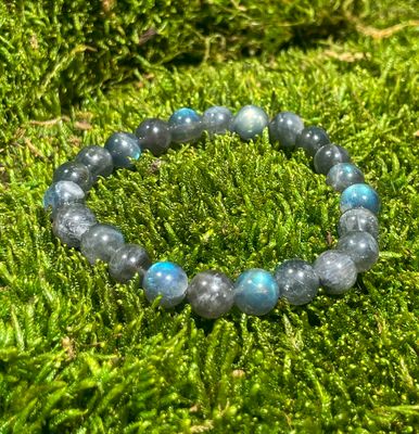 Bracelet en Labradorite 8 mm