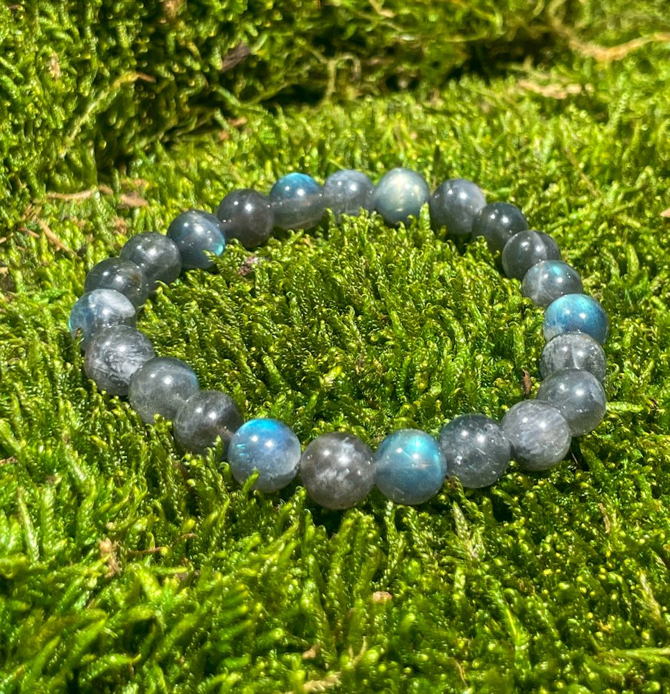 Bracelet en Labradorite 8 mm