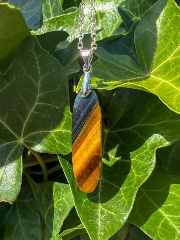 Pendentif en Oeil de tigre