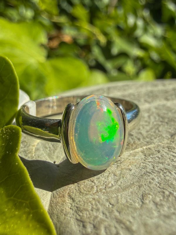 Bague en Opale Welo
