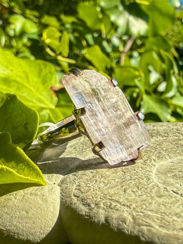 Bague en Kunzite