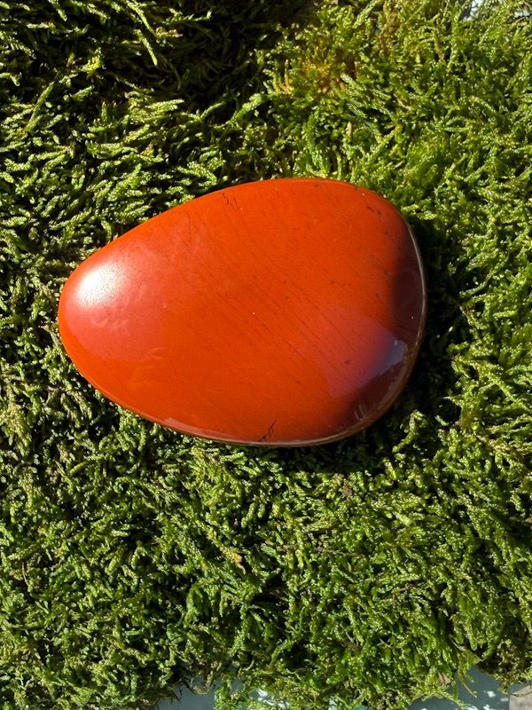 Galet en Jaspe rouge