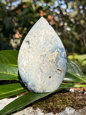 Pointe en Agate bleue