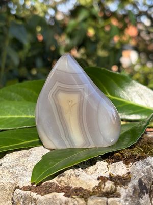 Pointe en Agate bleue