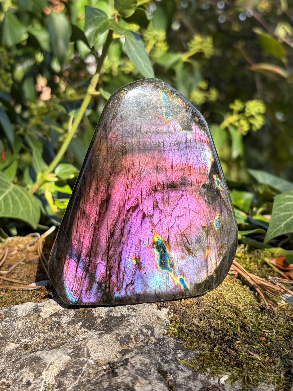 Menhir en Labradorite