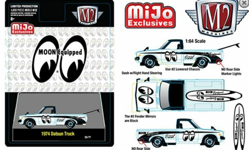 Exclusive Datsun M2 Machines Mooneyes Exclusive Datsun M2 Machines Mooneyes