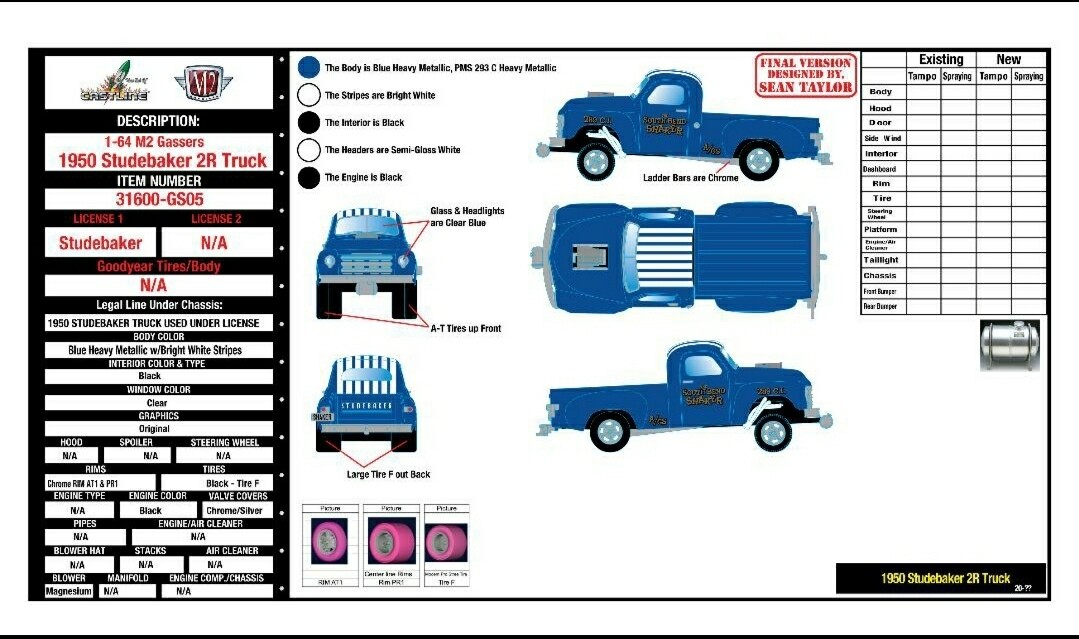 1950 Studebaker 2R Truck. Hobby Exclusive M2 1950 Studebaker 2R Truck. Hobby Exclusive M2