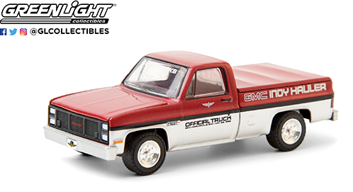 Greenlight 1:64 Hobby Exclusive - 1985 GMC High Sierra 69th Annual Indianapolis 500 Mile Race GMC Indy Hauler Official Truck - Pre Order Greenlight 1:64 Hobby Exclusive - 1985 GMC High Sierra 69th Annual Indianapolis 500 Mile Race GMC Indy Hauler Official Truck - Pre Order
