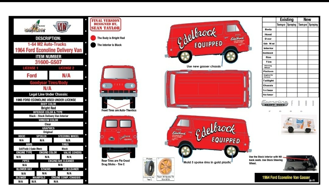 M2 Edelbrock Gasser Van M2 Edelbrock Gasser Van