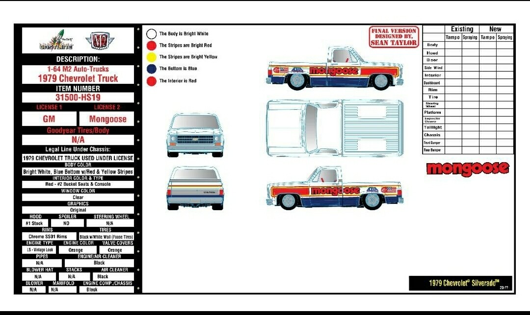 M2 Mongoose 1976 GMC Squarebody Hobby Exclusive M2 Mongoose 1976 GMC Squarebody Hobby Exclusive