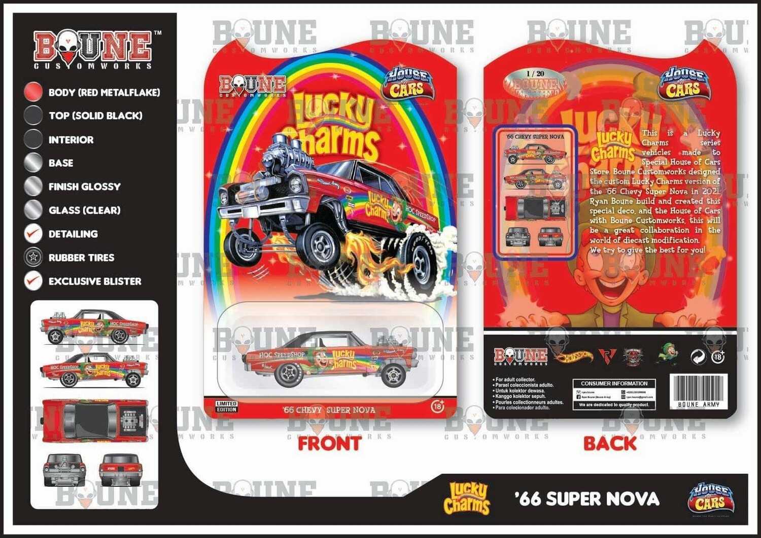 March Lucky Charm 83 Nova Gasser 1 of 20 March Lucky Charm 83 Nova Gasser 1 of 20