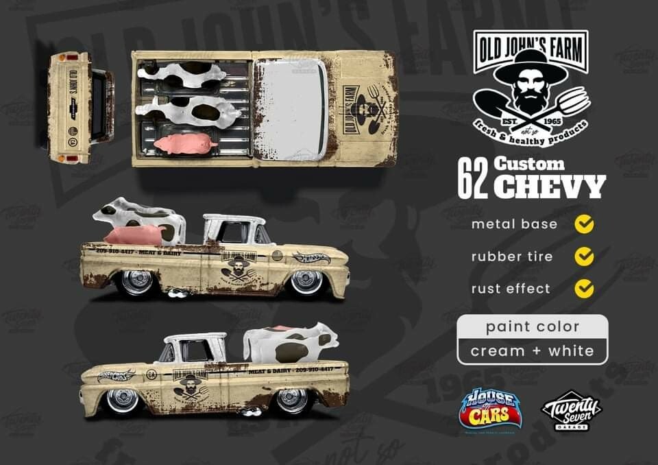 April Monthly Exclusive 62 Chevy Truck April Monthly Exclusive 62 Chevy Truck