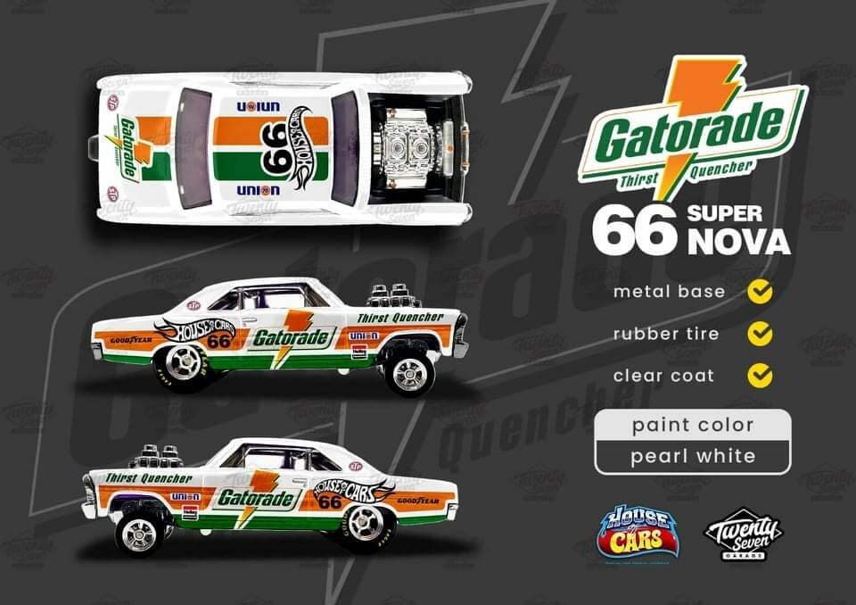 March Monthly Exclusive Nova Gasser Gatorade March Monthly Exclusive Nova Gasser Gatorade