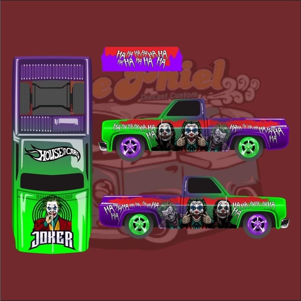 April House of Cars Exclusive '83 Silverado Joker April House of Cars Exclusive '83 Silverado Joker