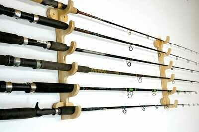 Fishing rod holders wood Free Delivery