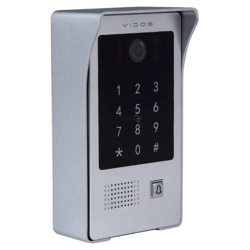 Jednoabonentowa kamera Vidos S20DA z czytnikiem RFID i szyfratorem - system ANALOG oraz X