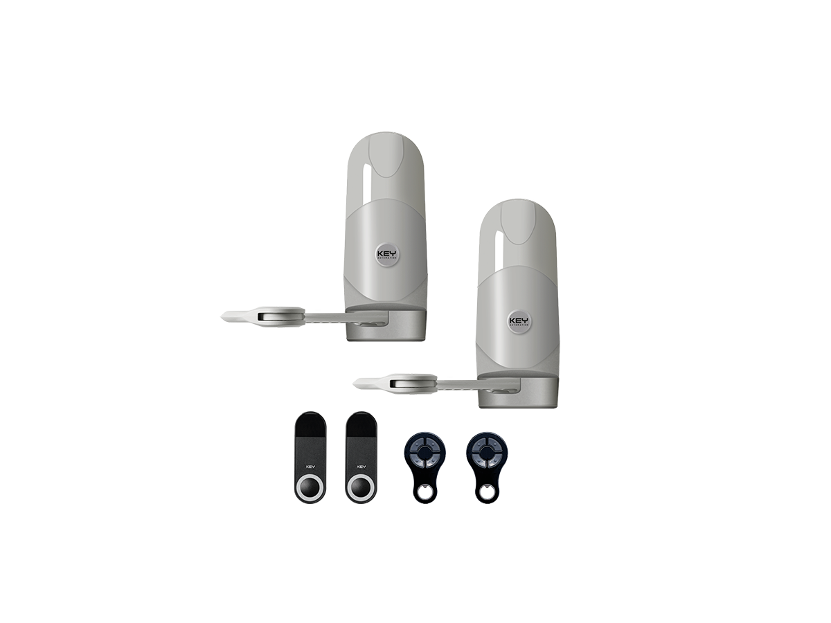 KEY Zestaw RÉVO+ do bram skrzydłowych 24V o długości skrzydła do 2,3 m